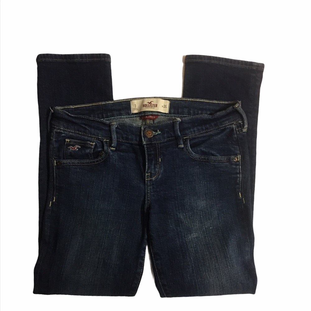 Hollister Socal Stretch Dark Denim Jeans